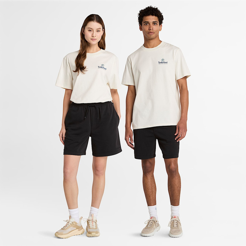 Illustrated Tree Logo Back Graphic T-Shirt 3