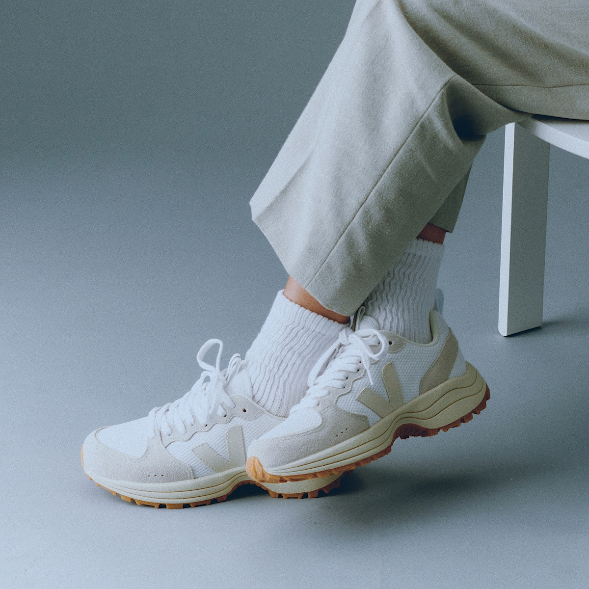 VENTURI ALVEOMESH WHITE PIERRE NATURAL - 4