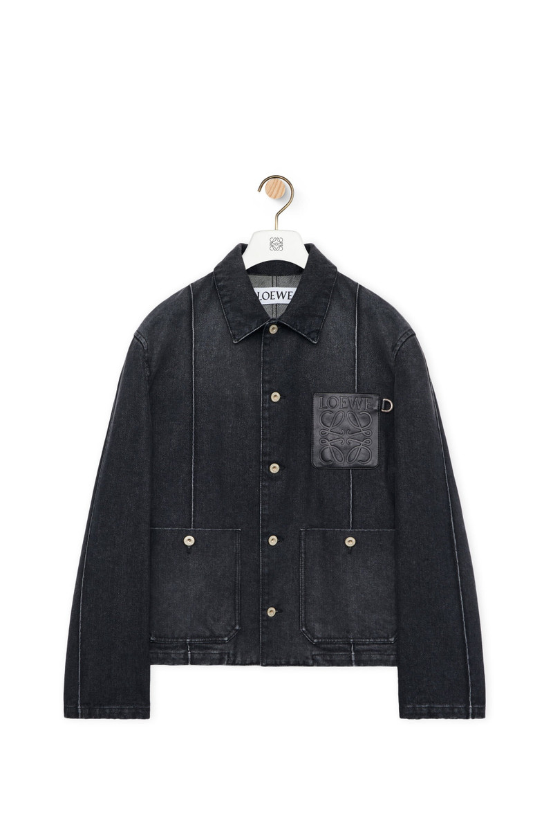 Workwear jacket in denim 1