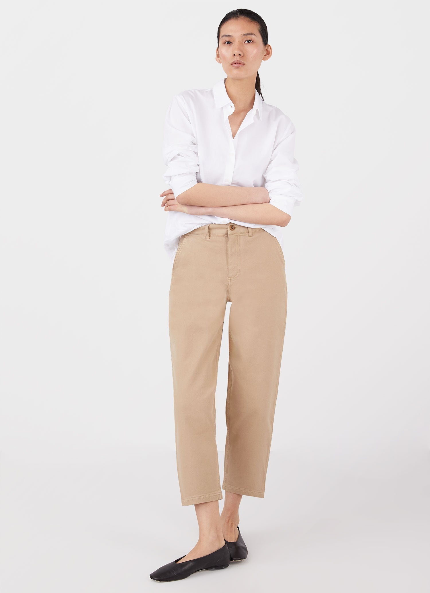 Cotton Tapered Trouser - 3