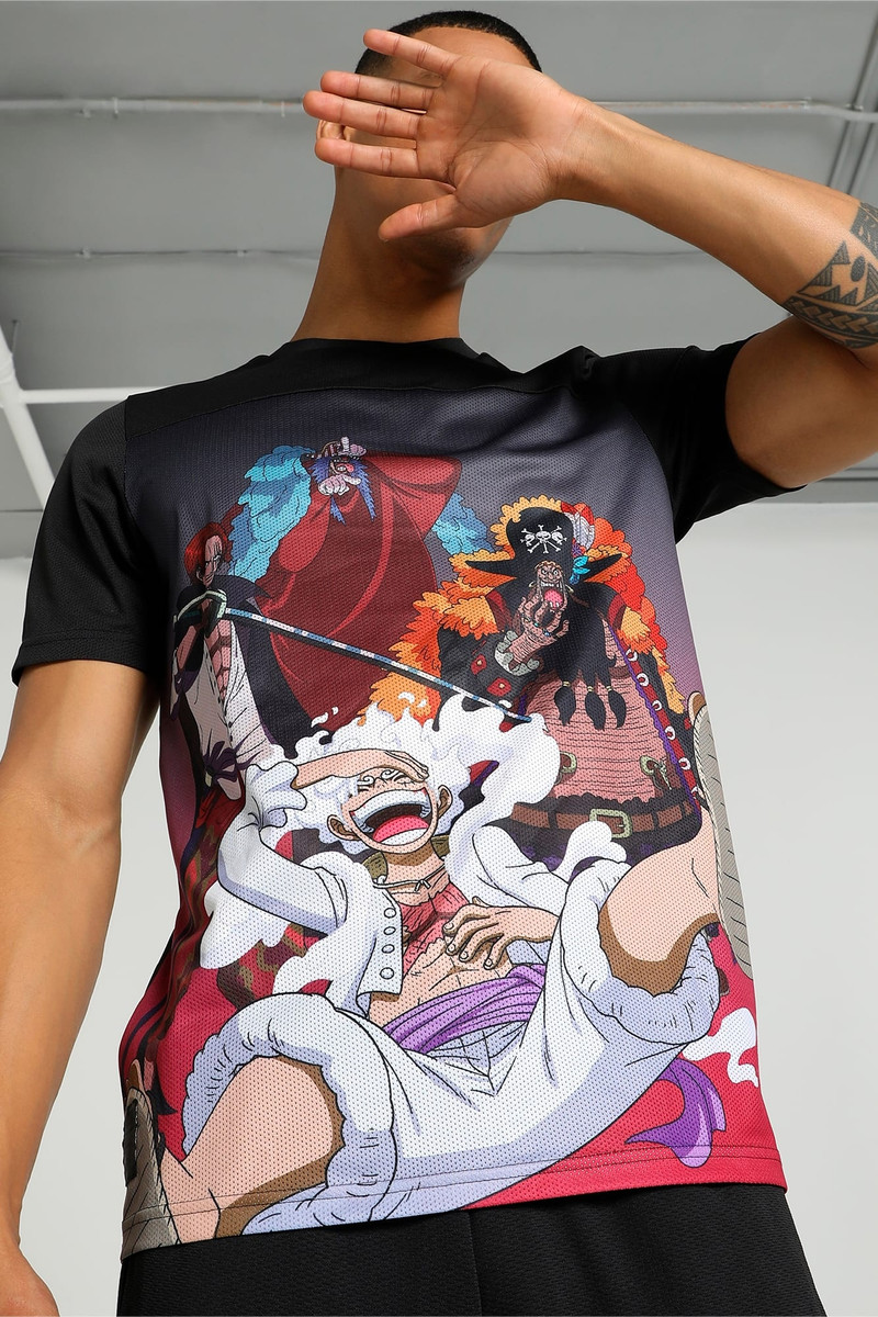 PUMA PUMA x ONE PIECE All-Over Print Men's Tee outlook