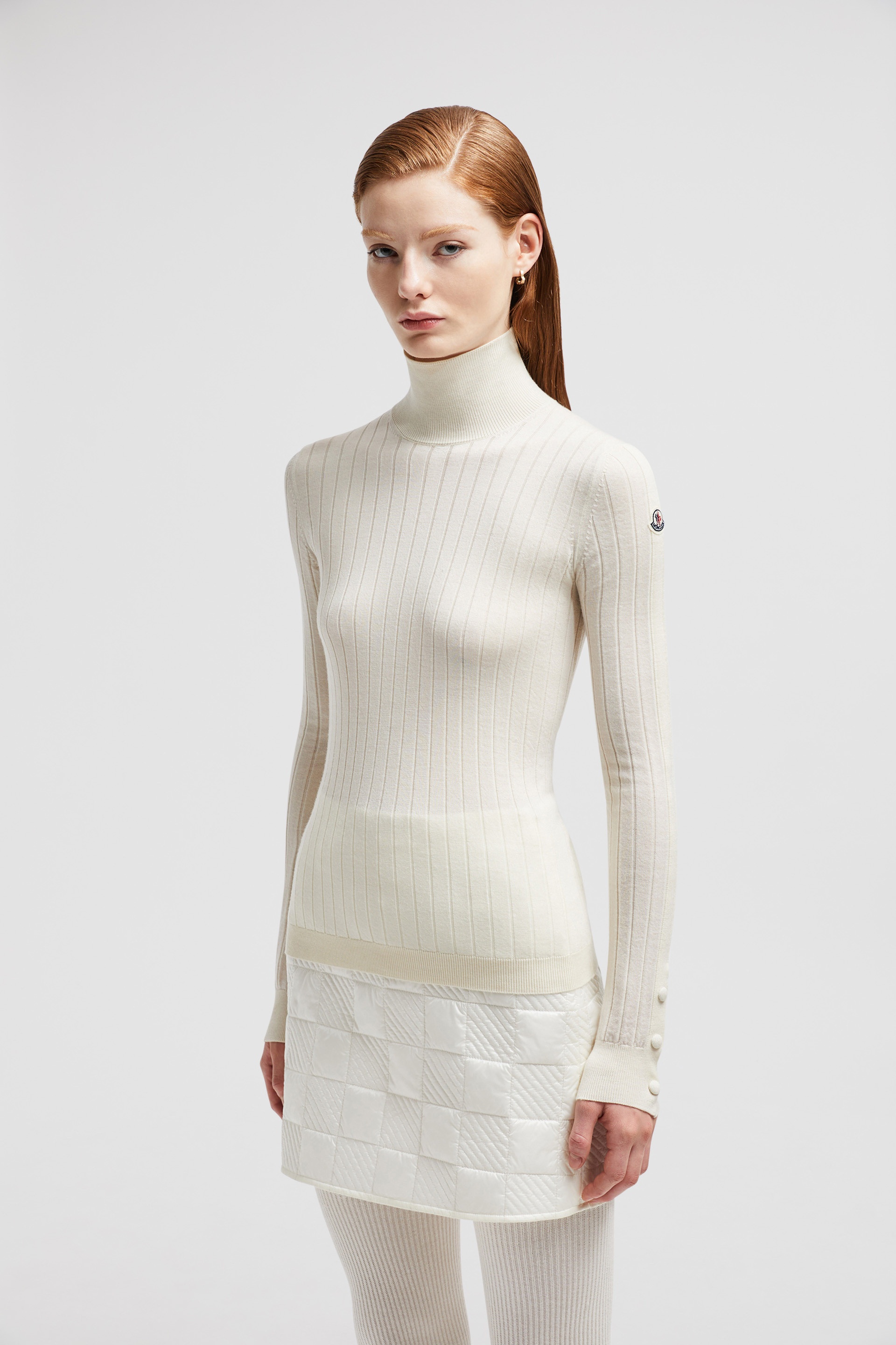 Wool & Cashmere Turtleneck Sweater - 3