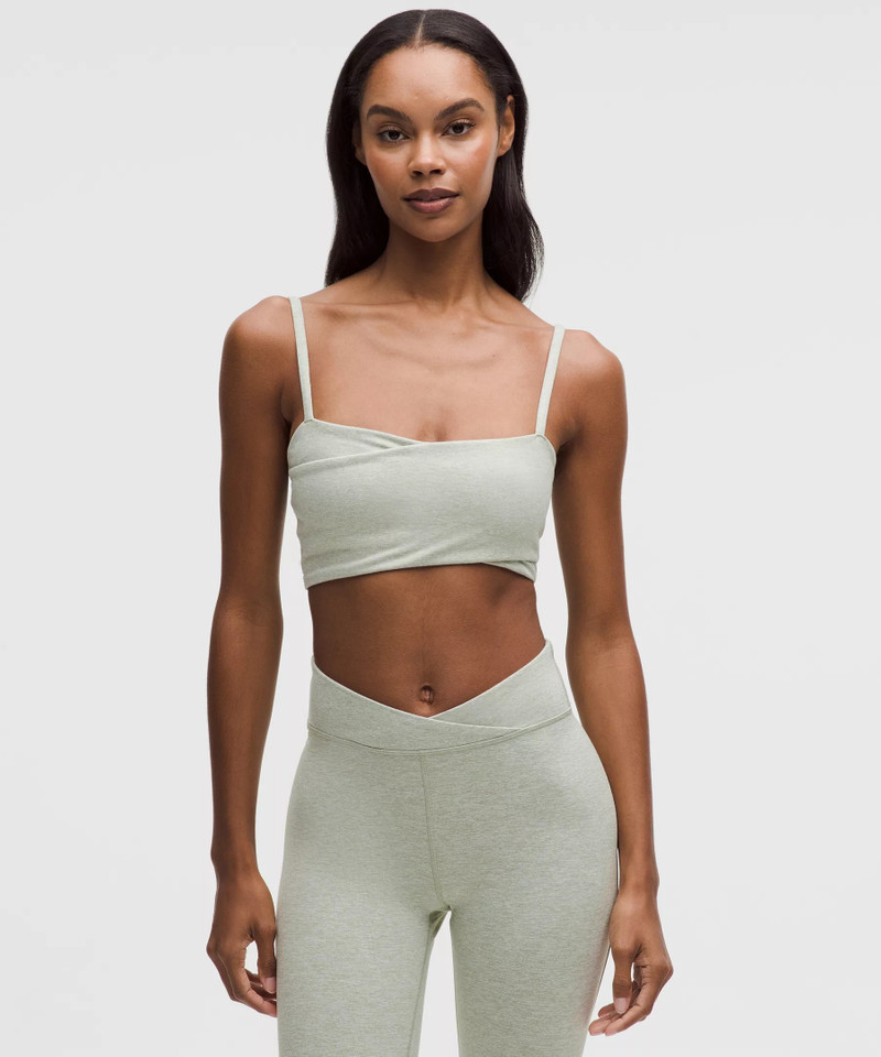 Softy Suedey Wrap-Front Bra *Light Support, B/C Cup 1
