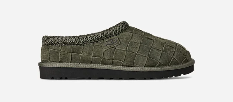 ® Men's Tasman Woven Sheepskin in Forest Night - 1