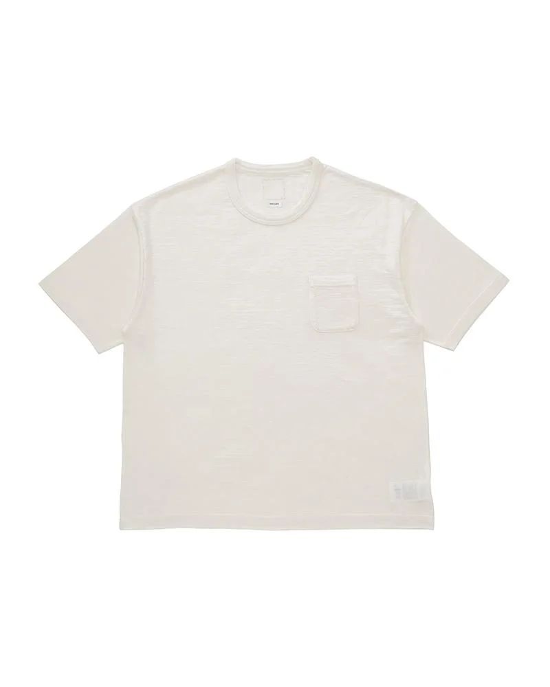 JUMBO TEE S/S (SUPERFINE) OFF WHITE - 1