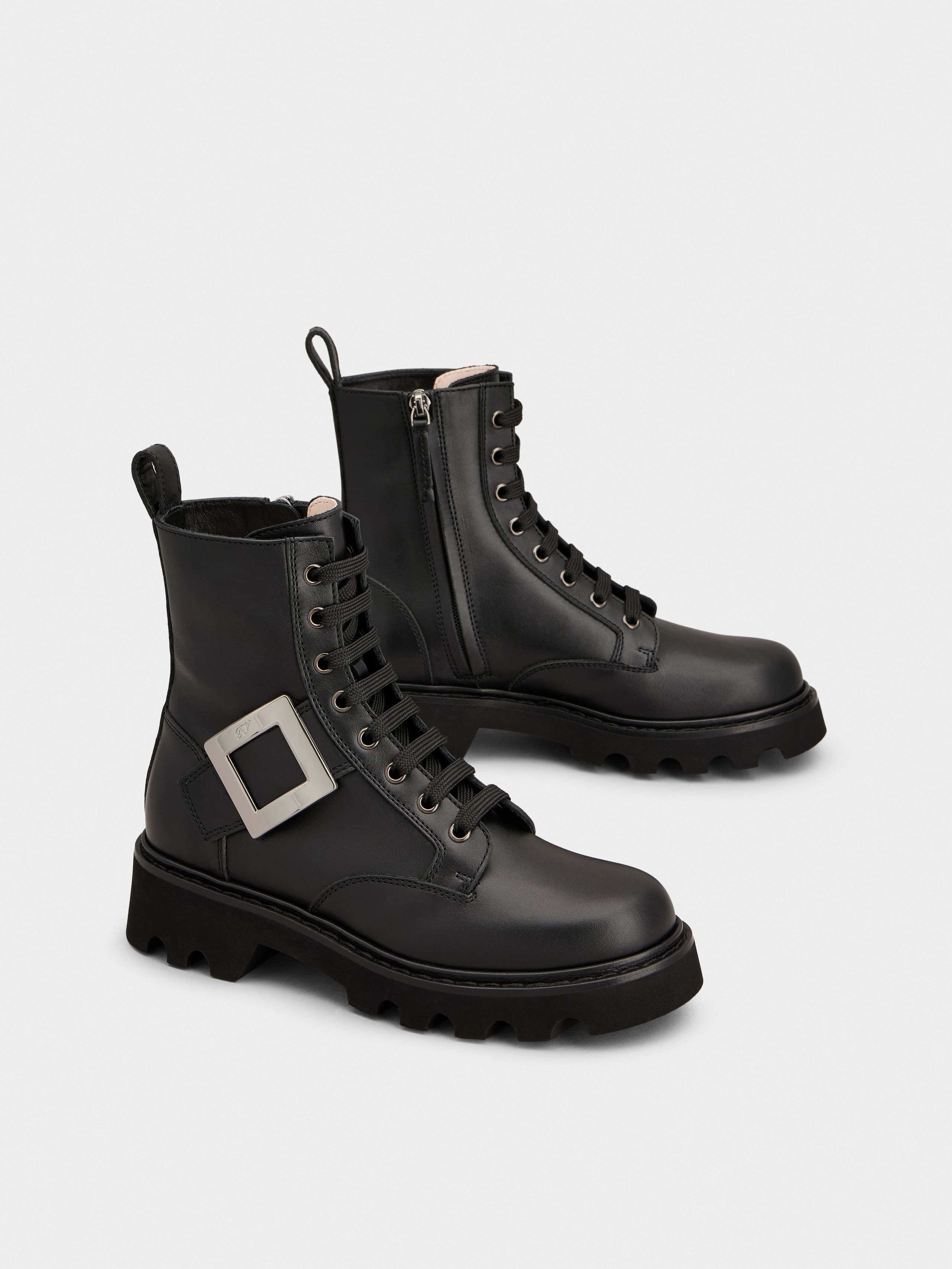 Viv' Rangers Truck Booties in leather - 2