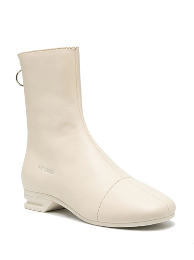 Raf Simons ankle zip boots outlook