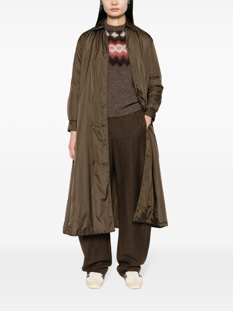 Aspesi padded trench coat outlook