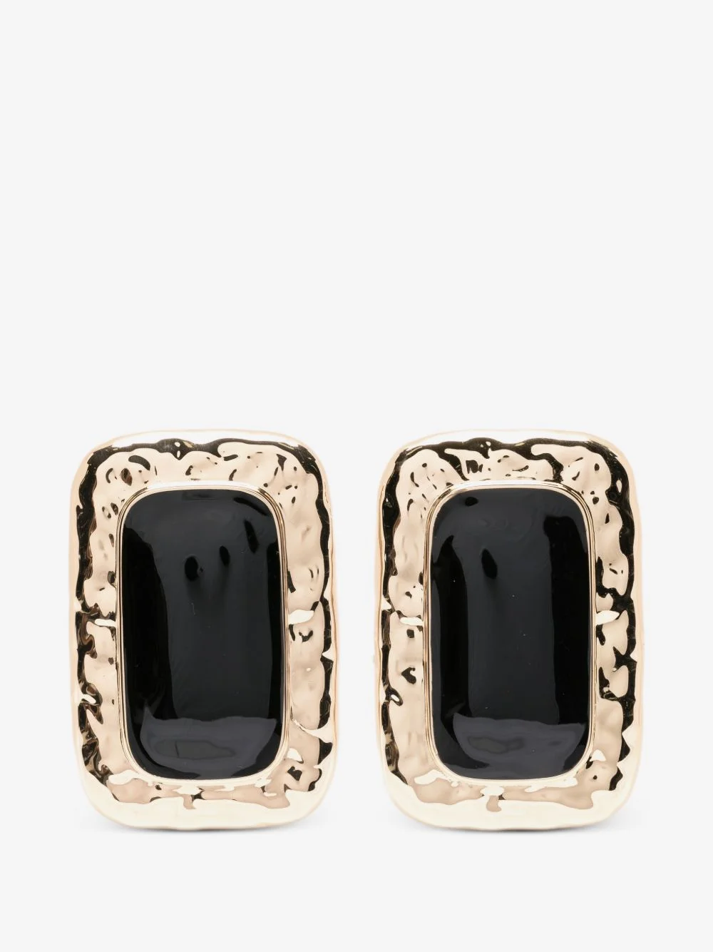 rectangular-shape earrings - 1