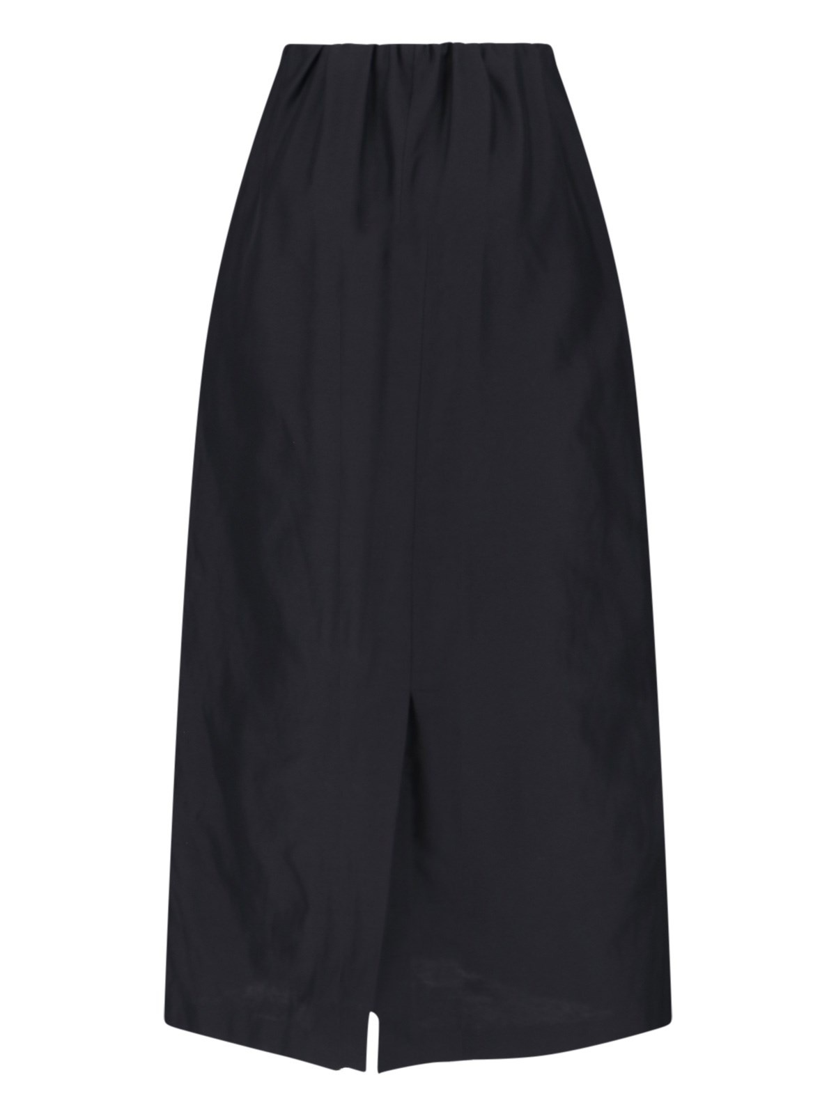 'SAUL' COTTON AND SILK MAXI SKIRT - 2