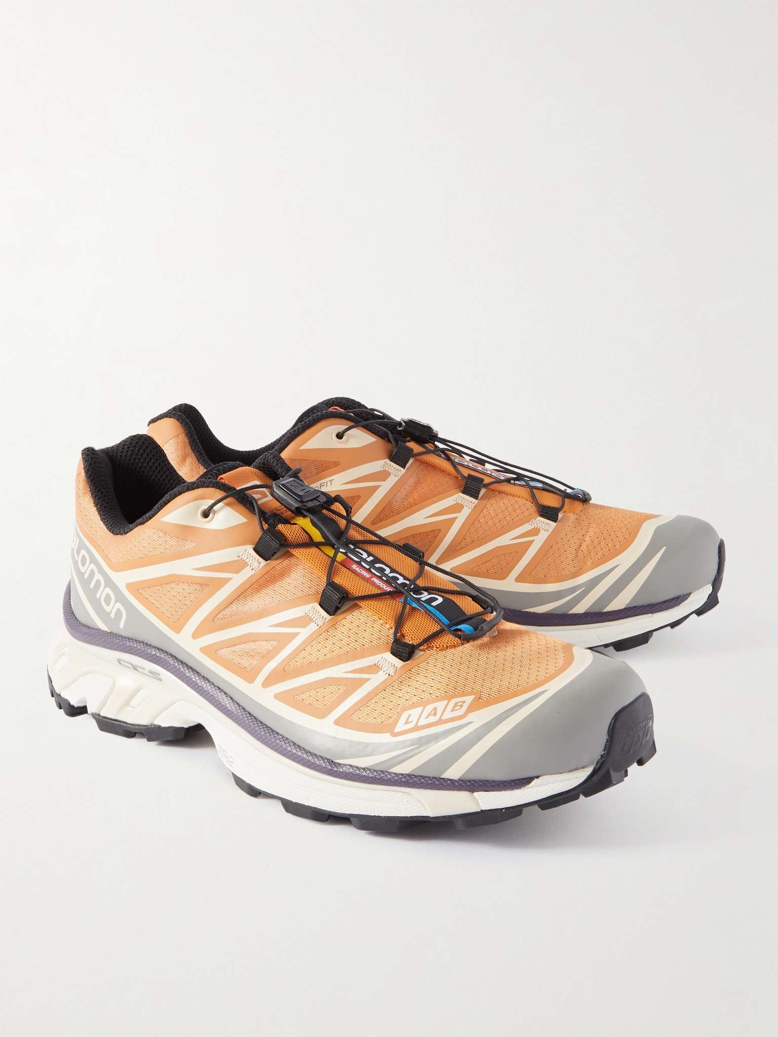 XT-6 Ripstop and Mesh Trail Running Sneakers - 4