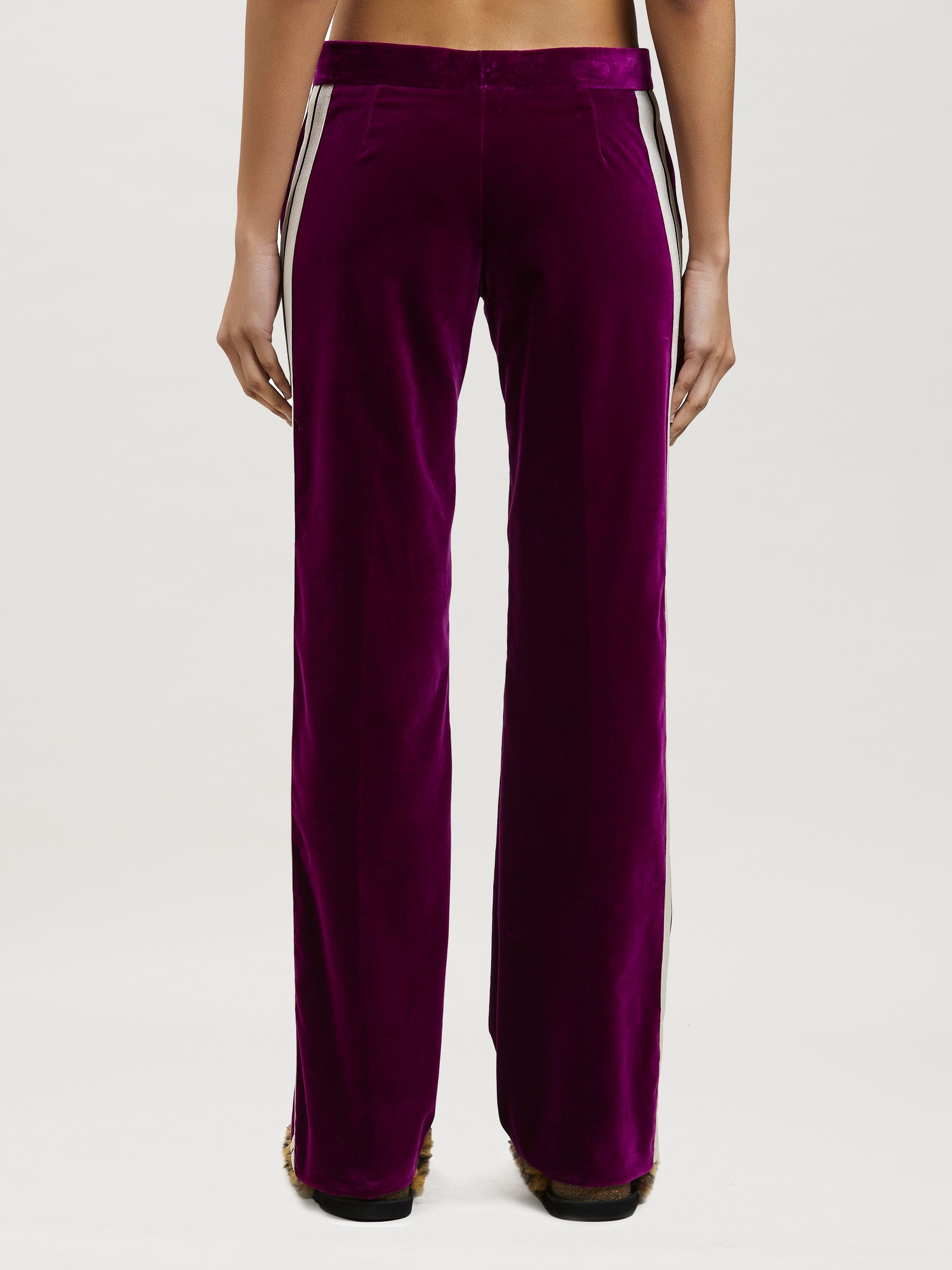 TUXEDO VELVET PANTS - 5