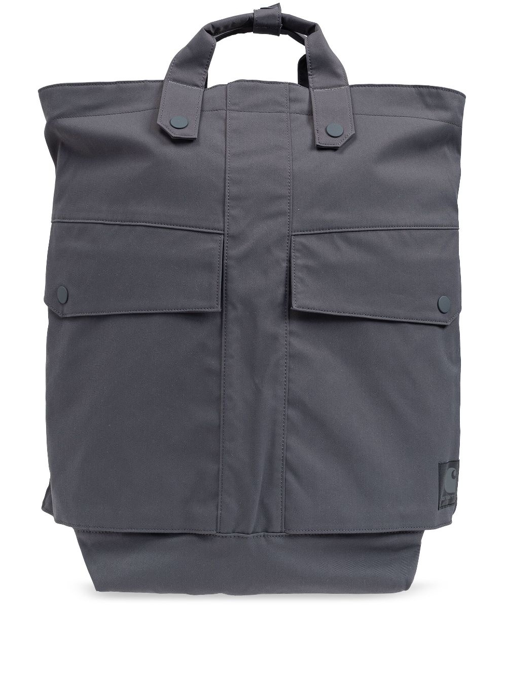 flap-pocketed bagpack - 1
