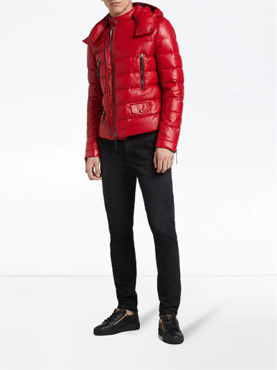 Giuseppe Zanotti padded hooded jacket outlook