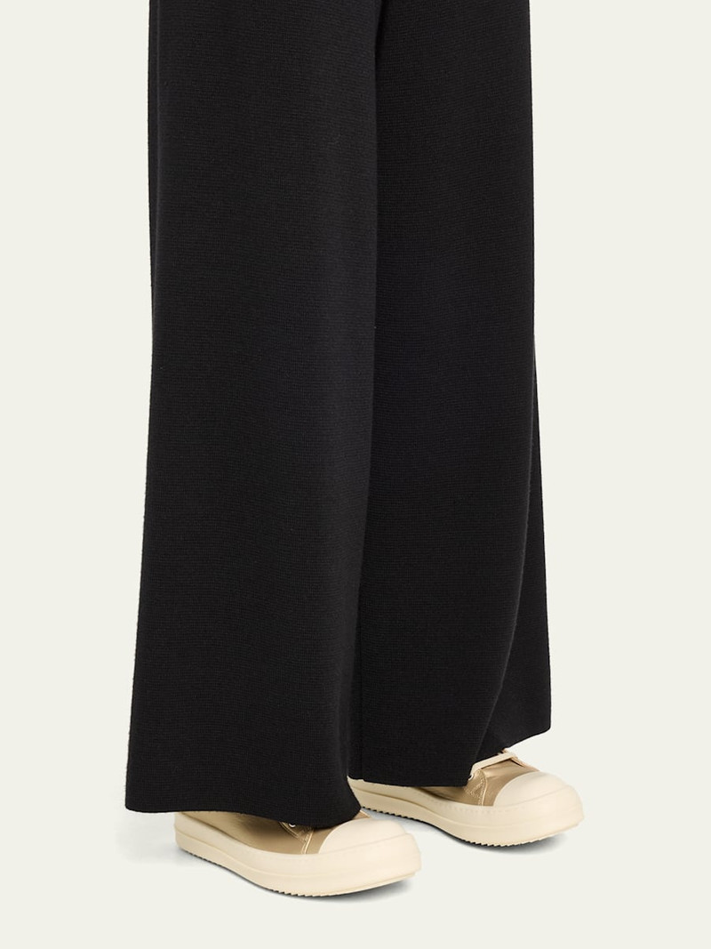 Rick Owens Metallic High-Top Sneakers outlook