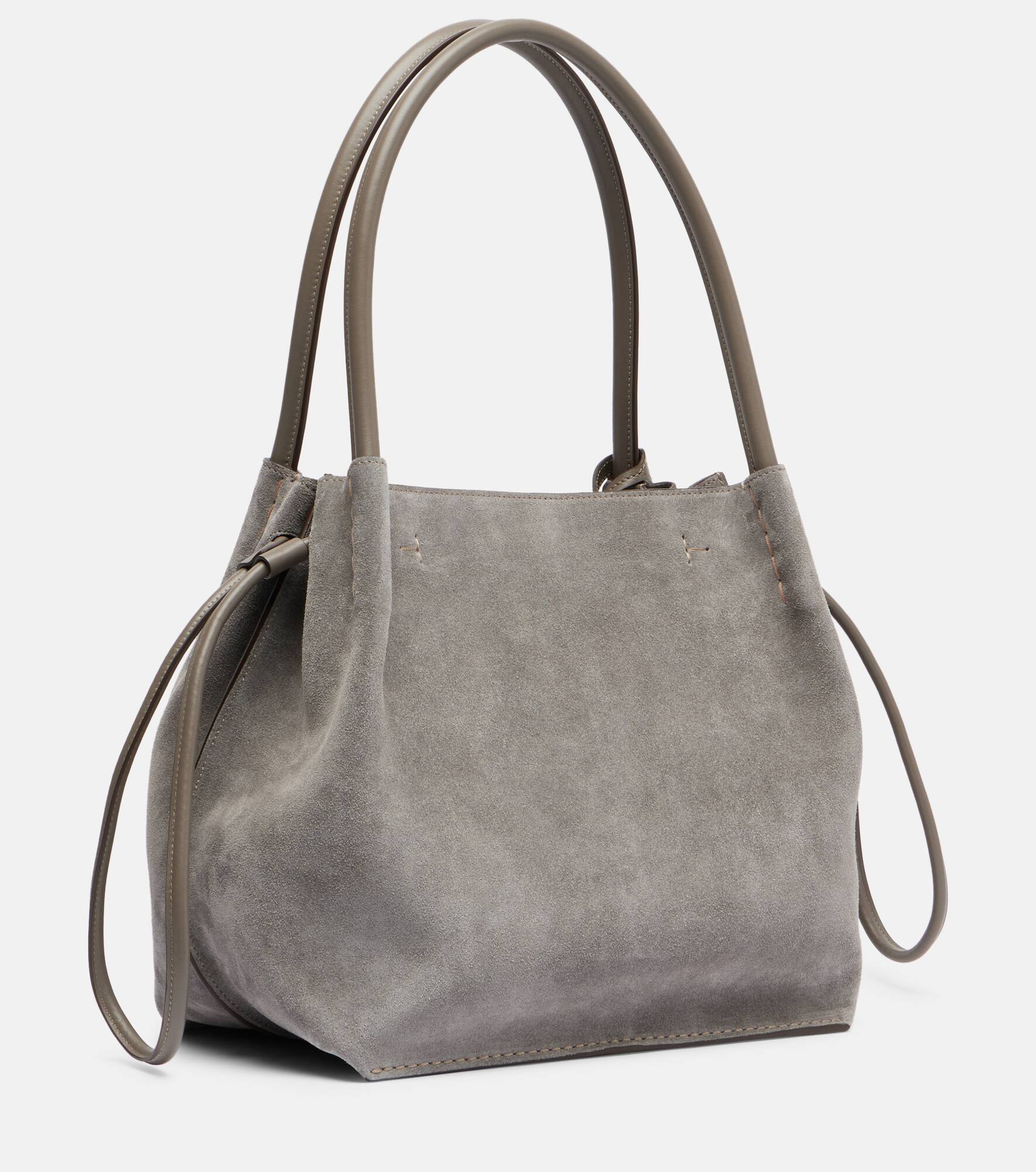 Buz Medium suede bucket bag - 4