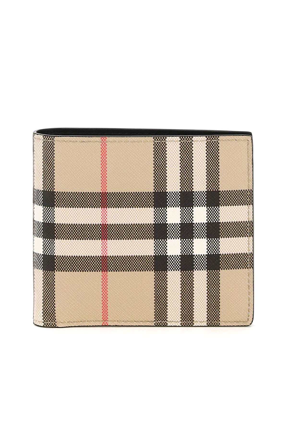 VINTAGE CHECK BI-FOLD WALLET - 1