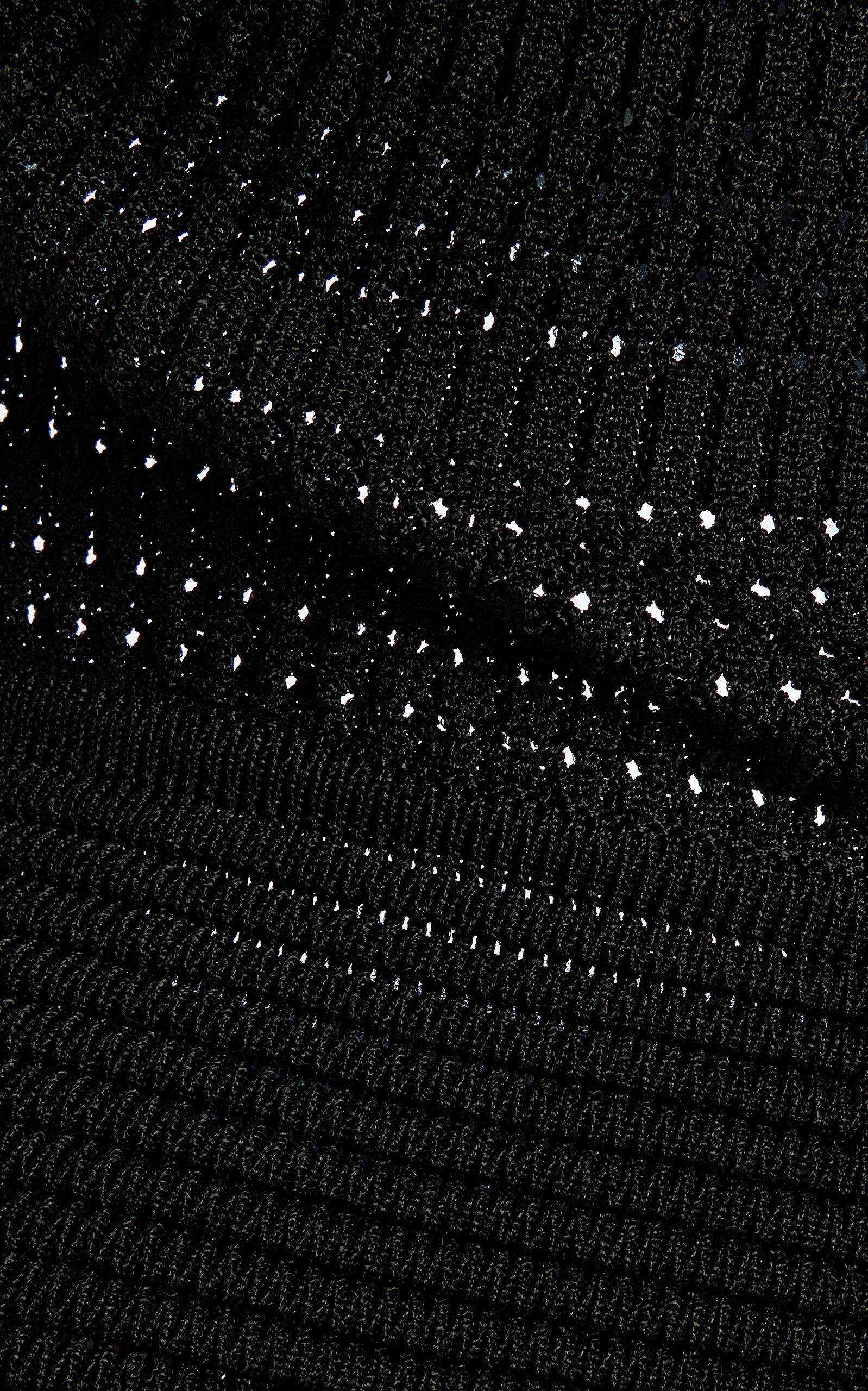 Open-Back Knit Midi Dress black - 5