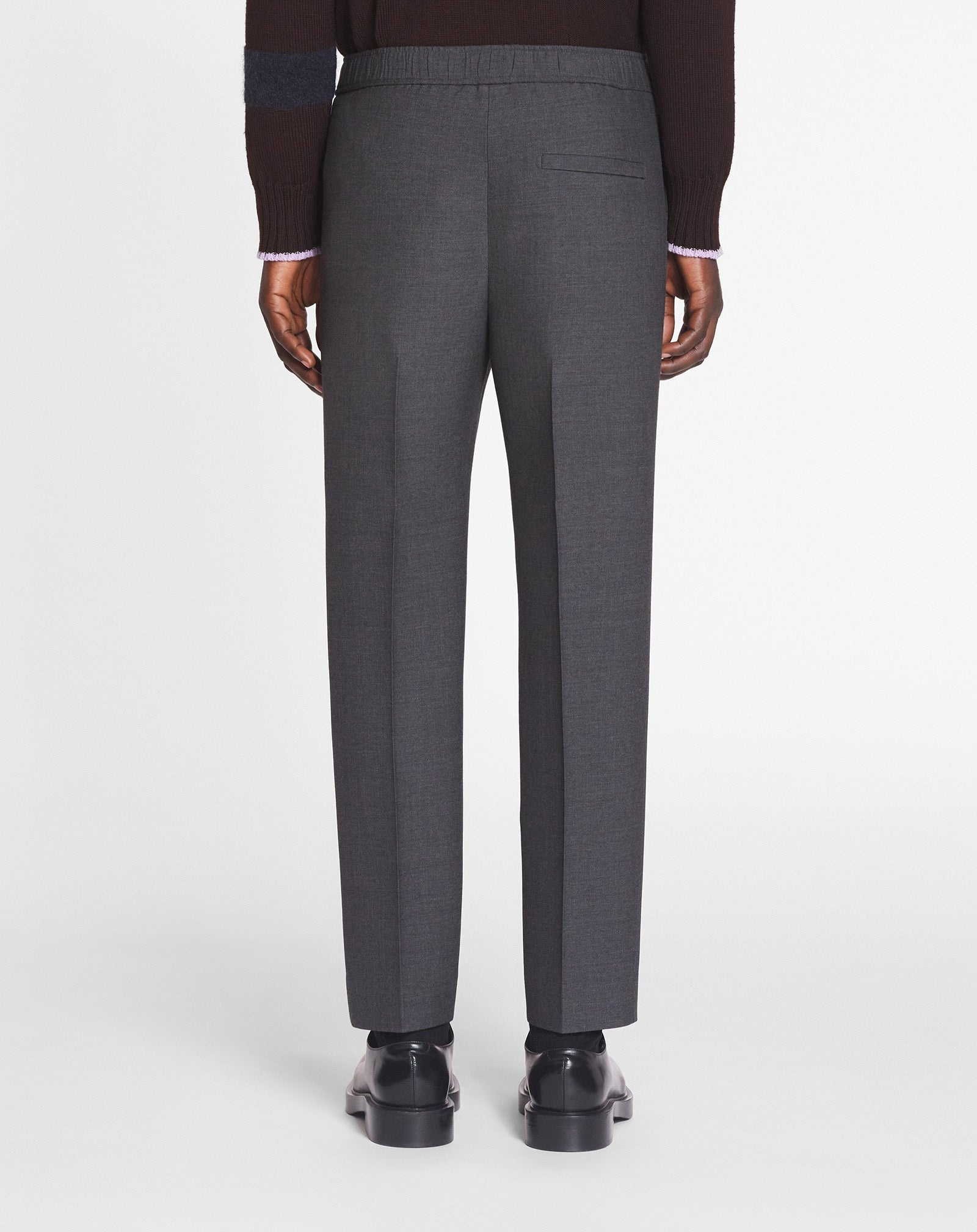 PANTS WITH AN ELASTIC WAISTBAND - 4