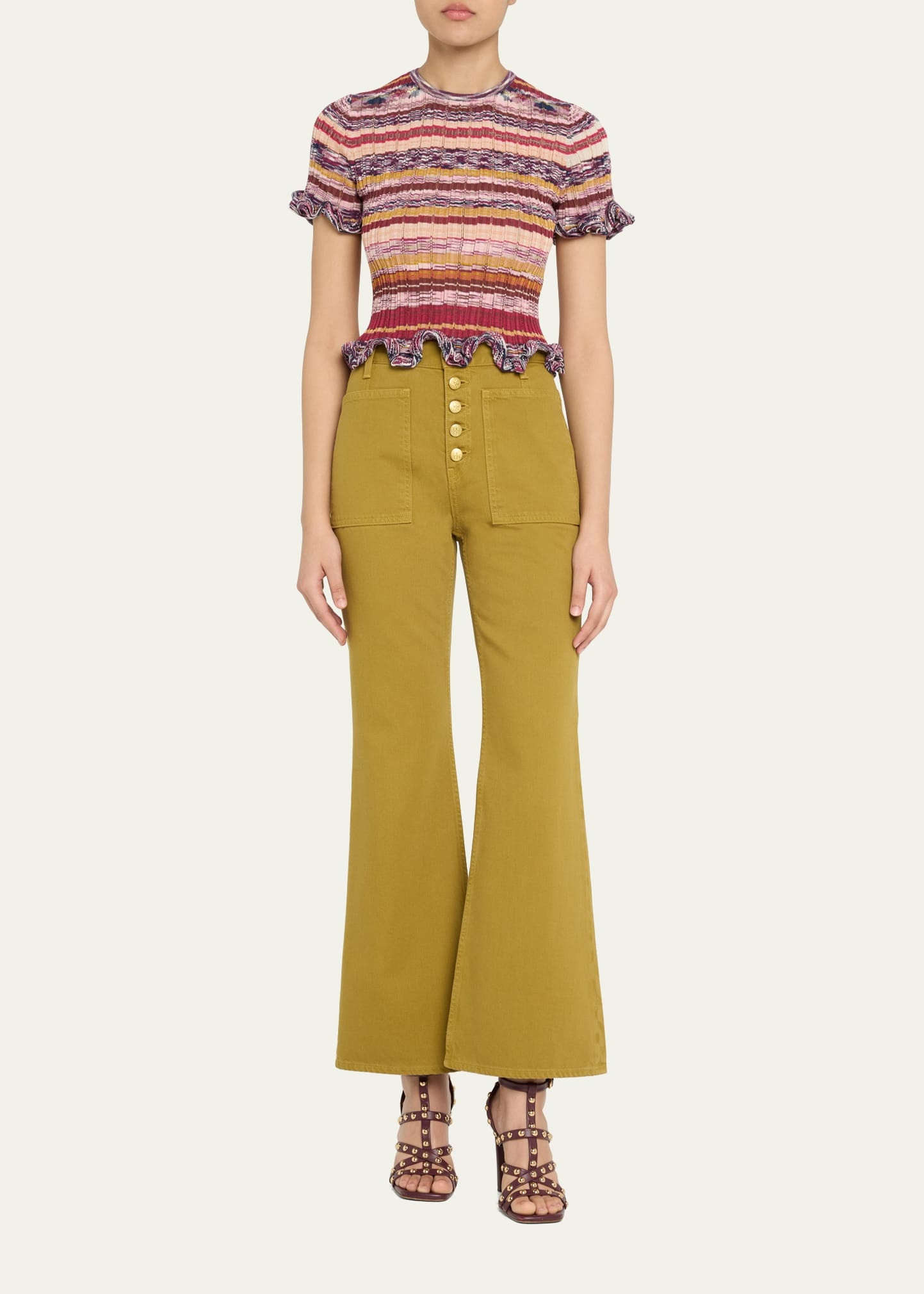 The Lou Button-Up Jeans - 2