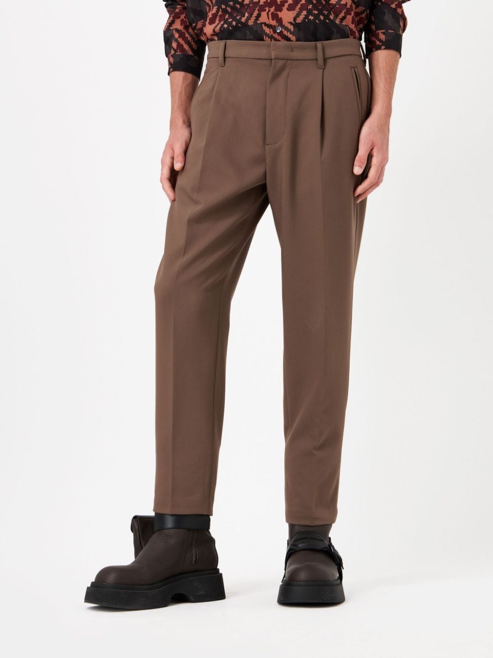 pressed crease trouser - 3