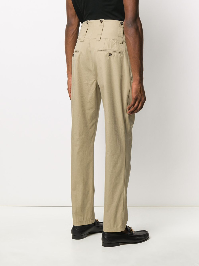 double buckle tailored bush pants 4