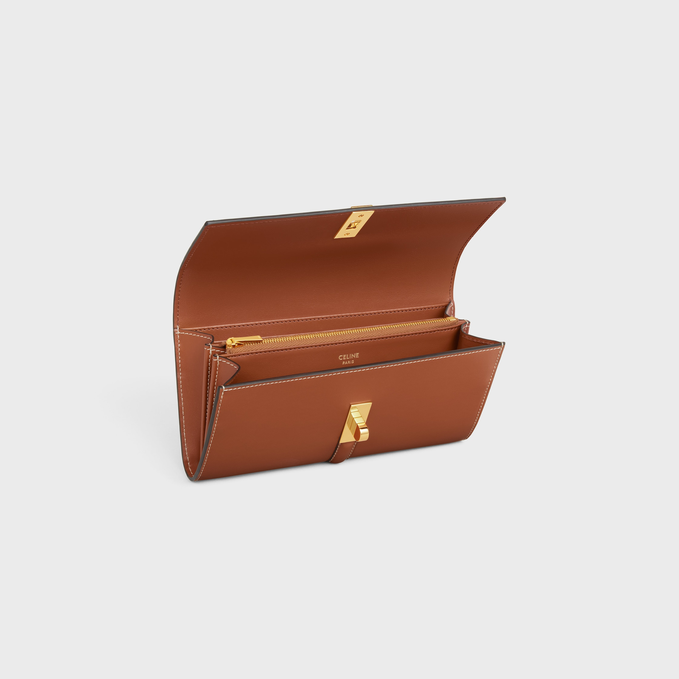 LARGE WALLET 16 in Shiny Calfskin - 4