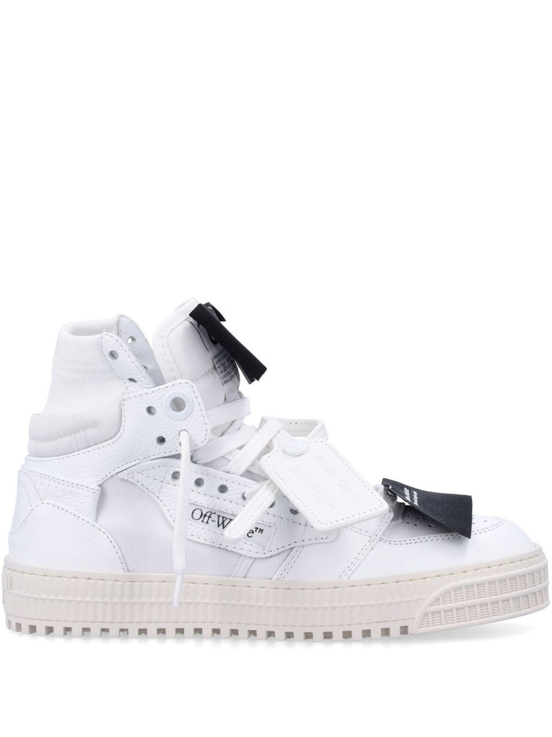 Off-White logo-patch sneakers outlook