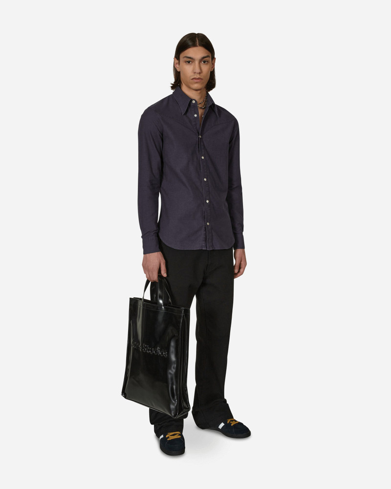 Stockholm Surfboard Club Fitted Western Shirt Blue outlook