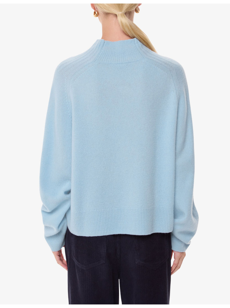 Funnel-neck relaxed-fit wool jumper 4