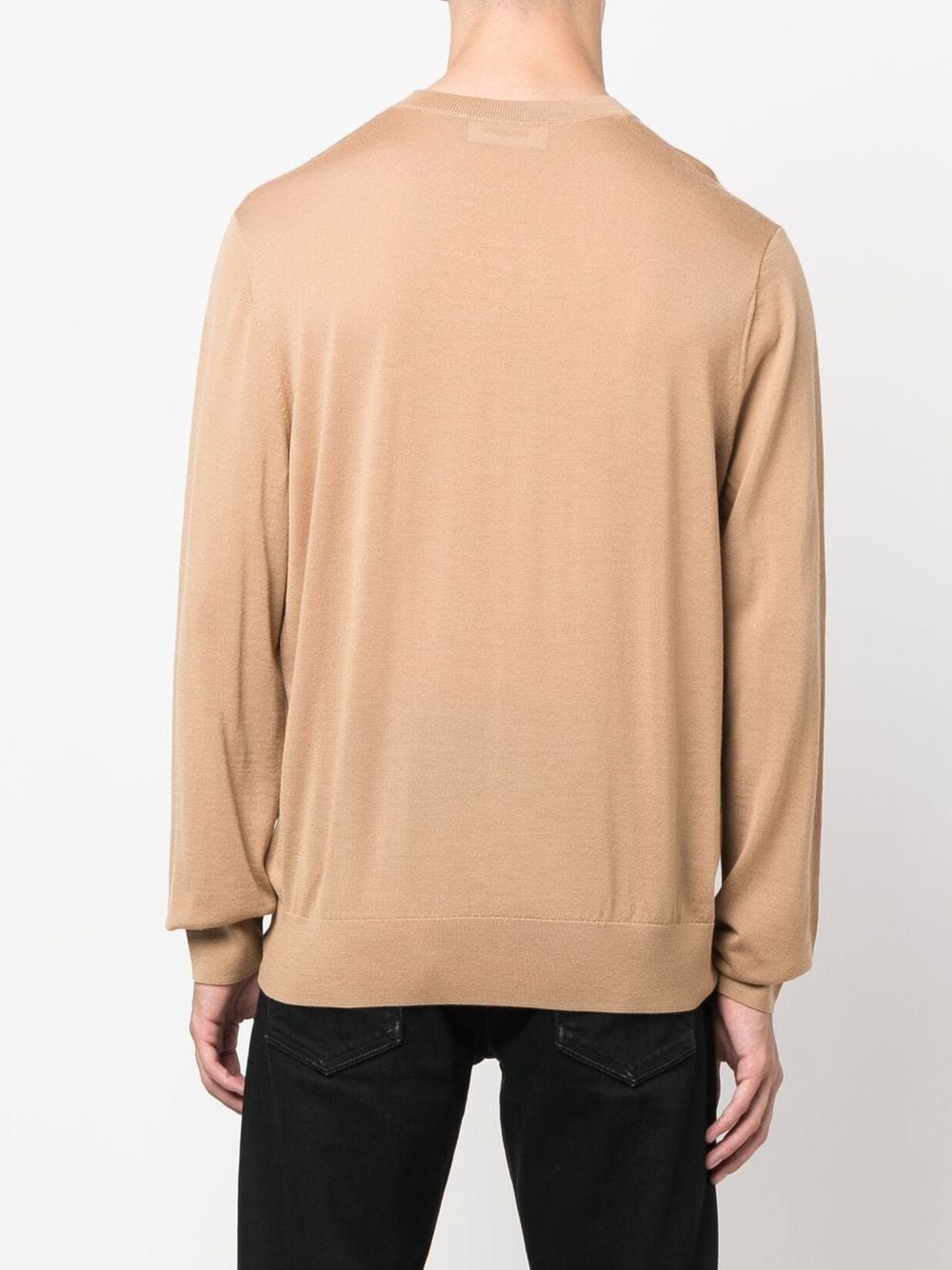 crew neck wool sweater - 4