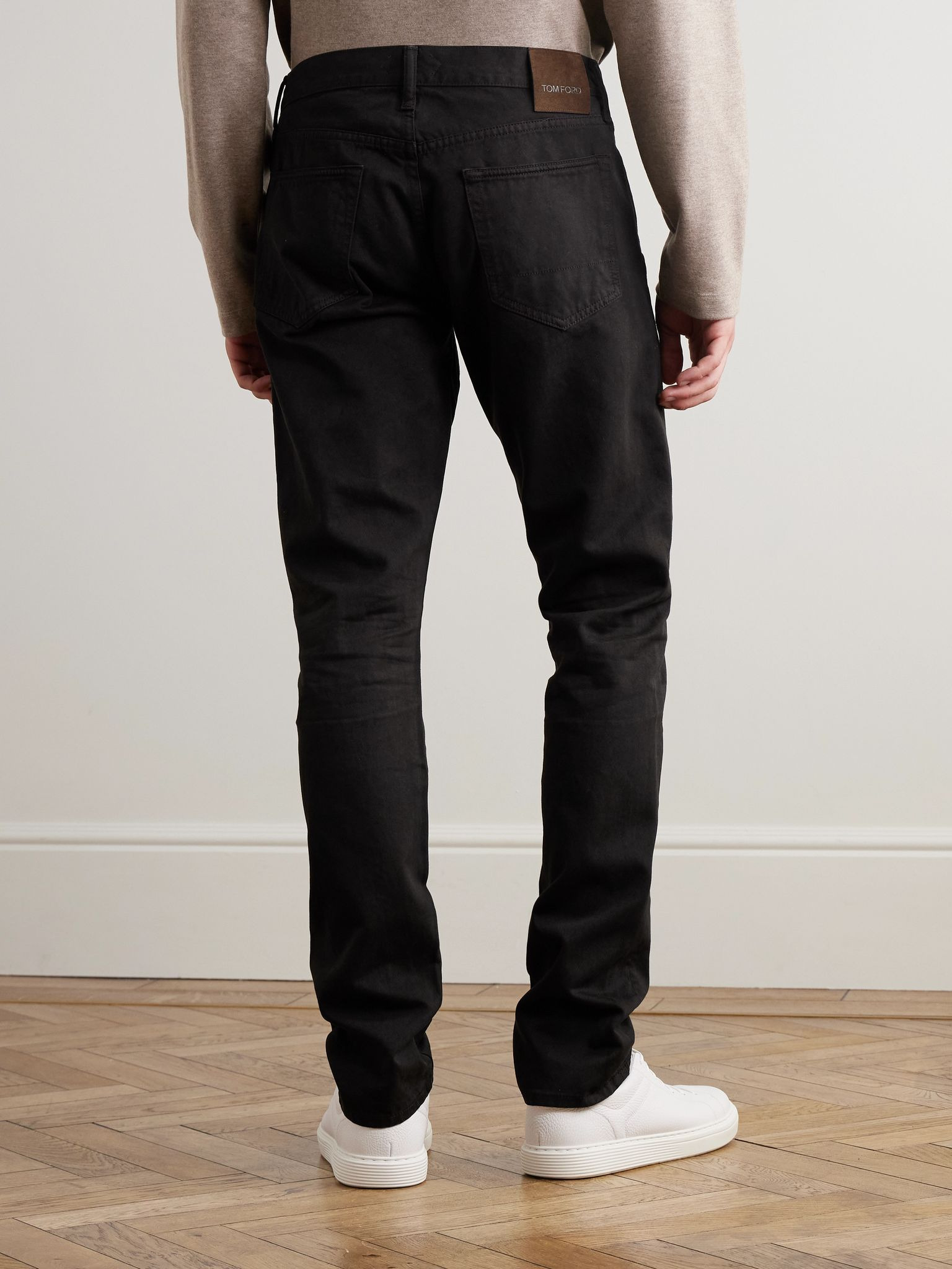 Slim-Fit Jeans Brown - 4