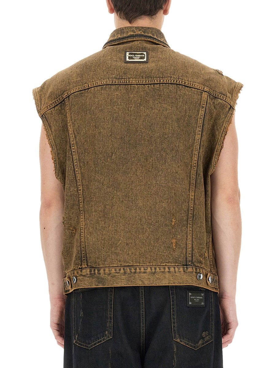 Denim Vest - 3