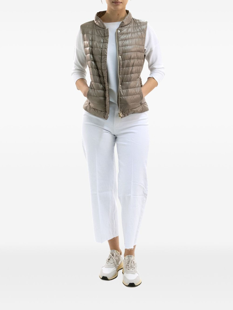 Herno Vera quilted waistcoat outlook