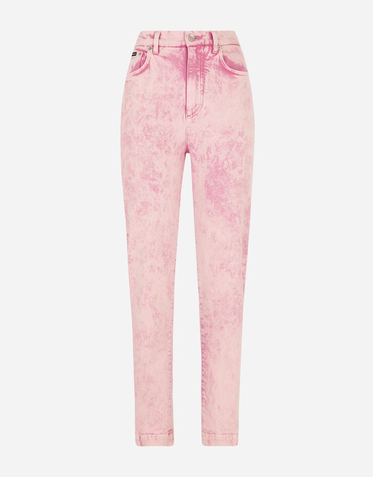 Marbled denim Amber jeans - 1