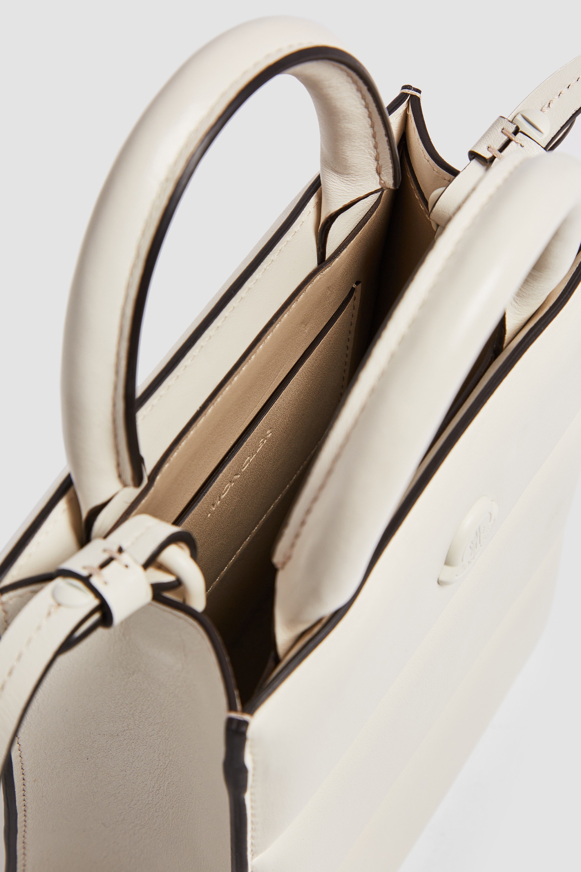 Moncler Doudoune Leather Mini Tote Bag | moncler | REVERSIBLE