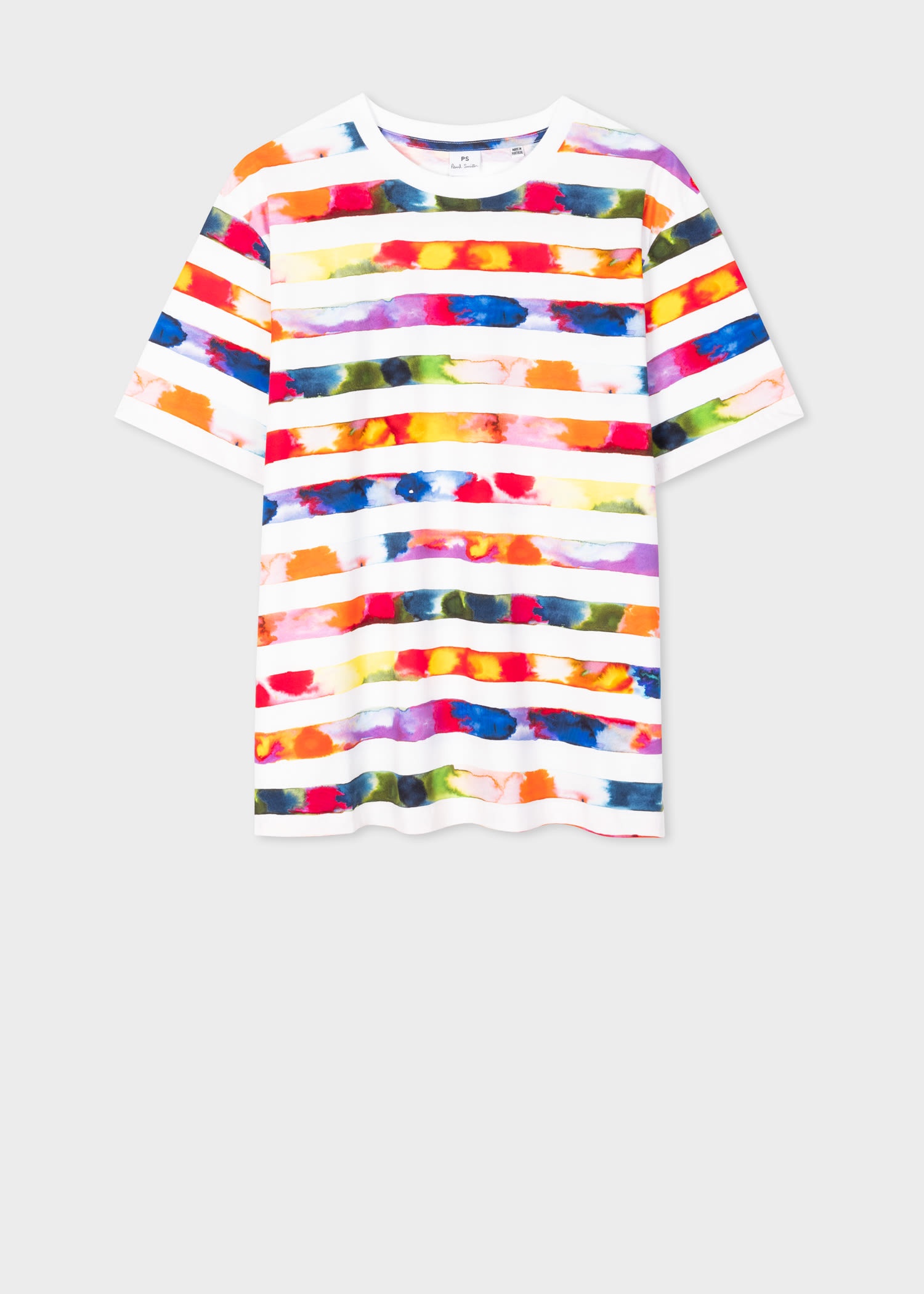 'Watercolour Stripe' T-Shirt - 1