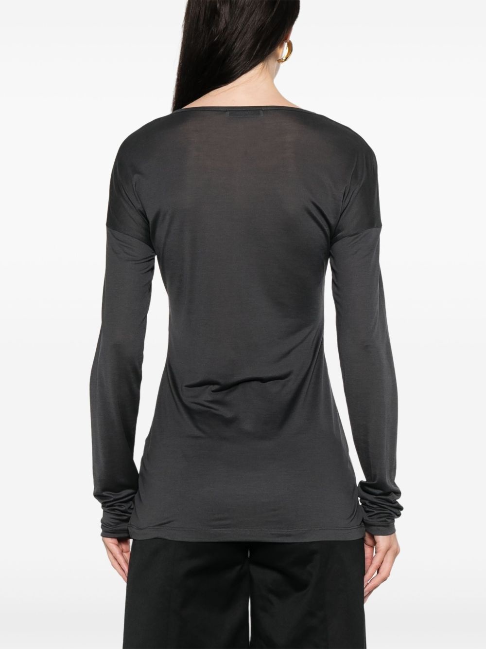 silk T-shirt - 4