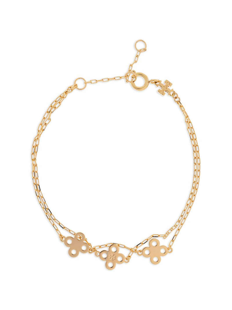 clover-logo earrings and bracelet set 4