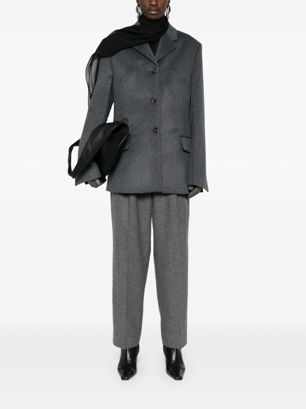 pleated tailored trousers - 2