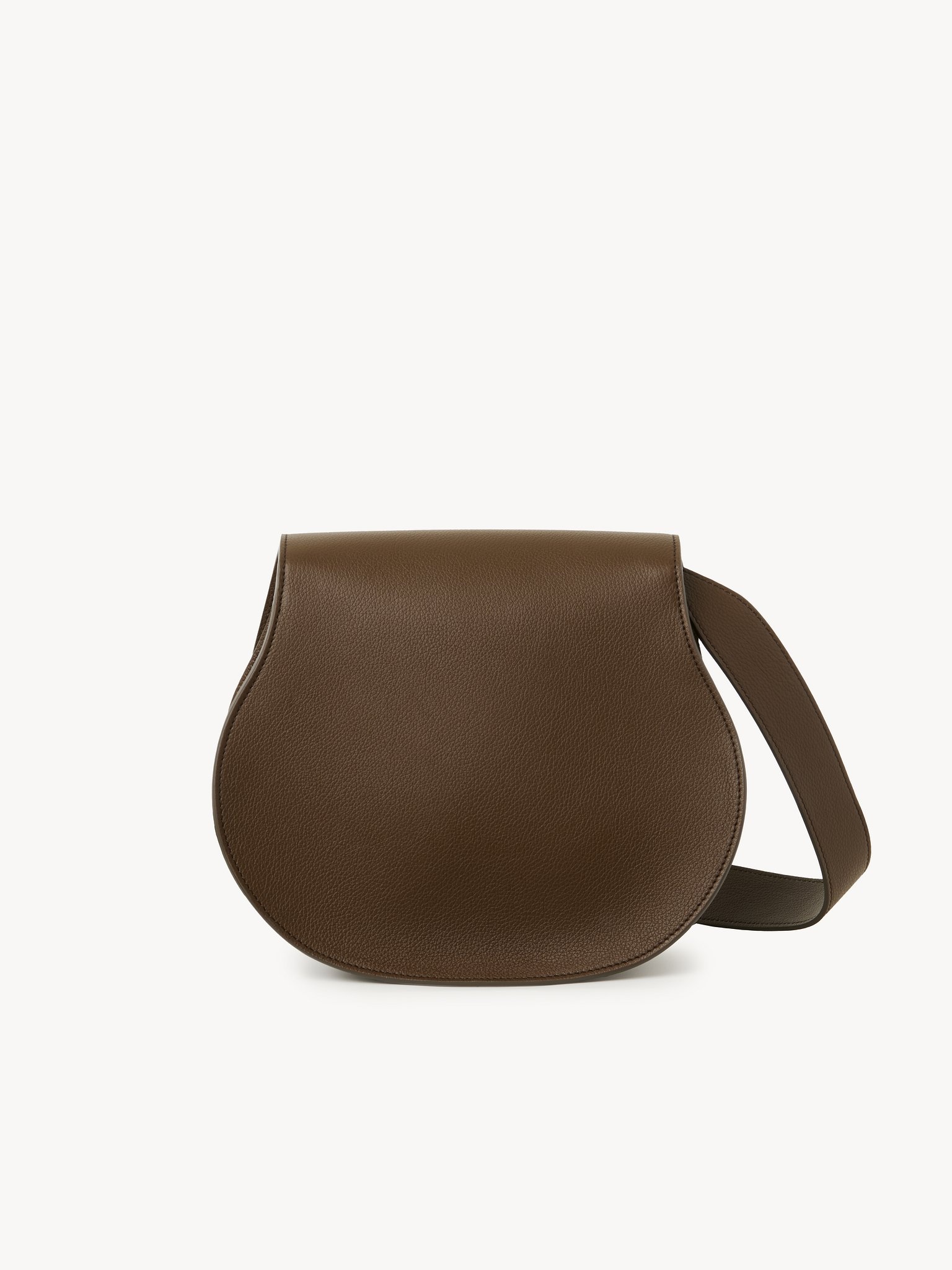 MARCIE SADDLE BAG IN GRAINED LEATHER - 2