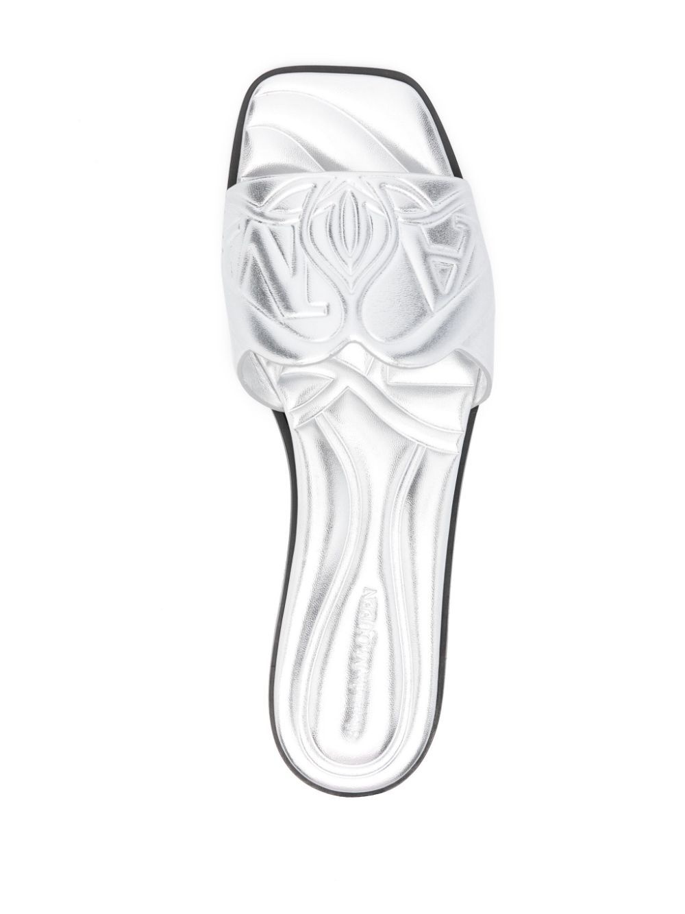 Seal Flat Slide Sandal - 4