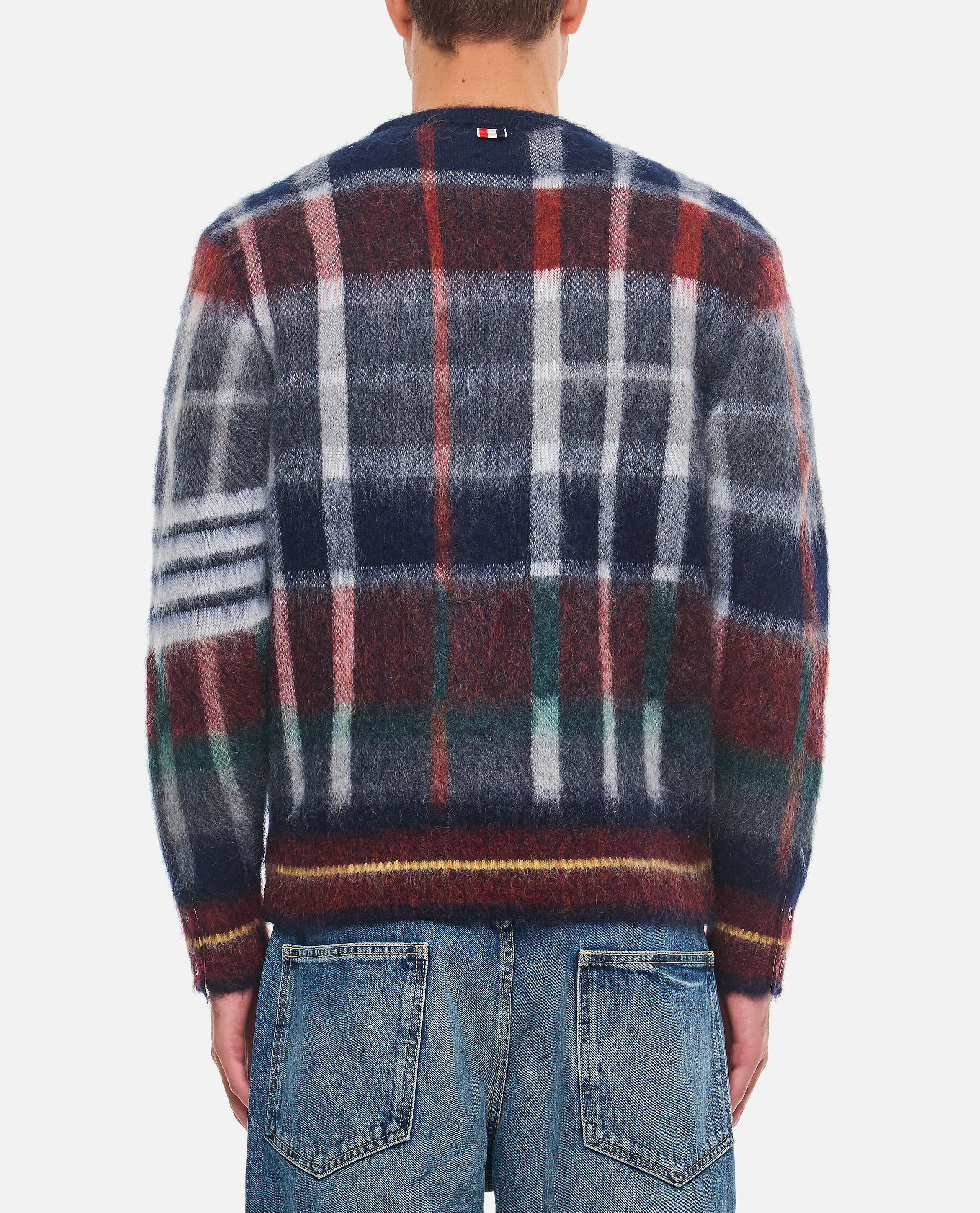 Thom Browne Men Hector Tartan Pullover - 3