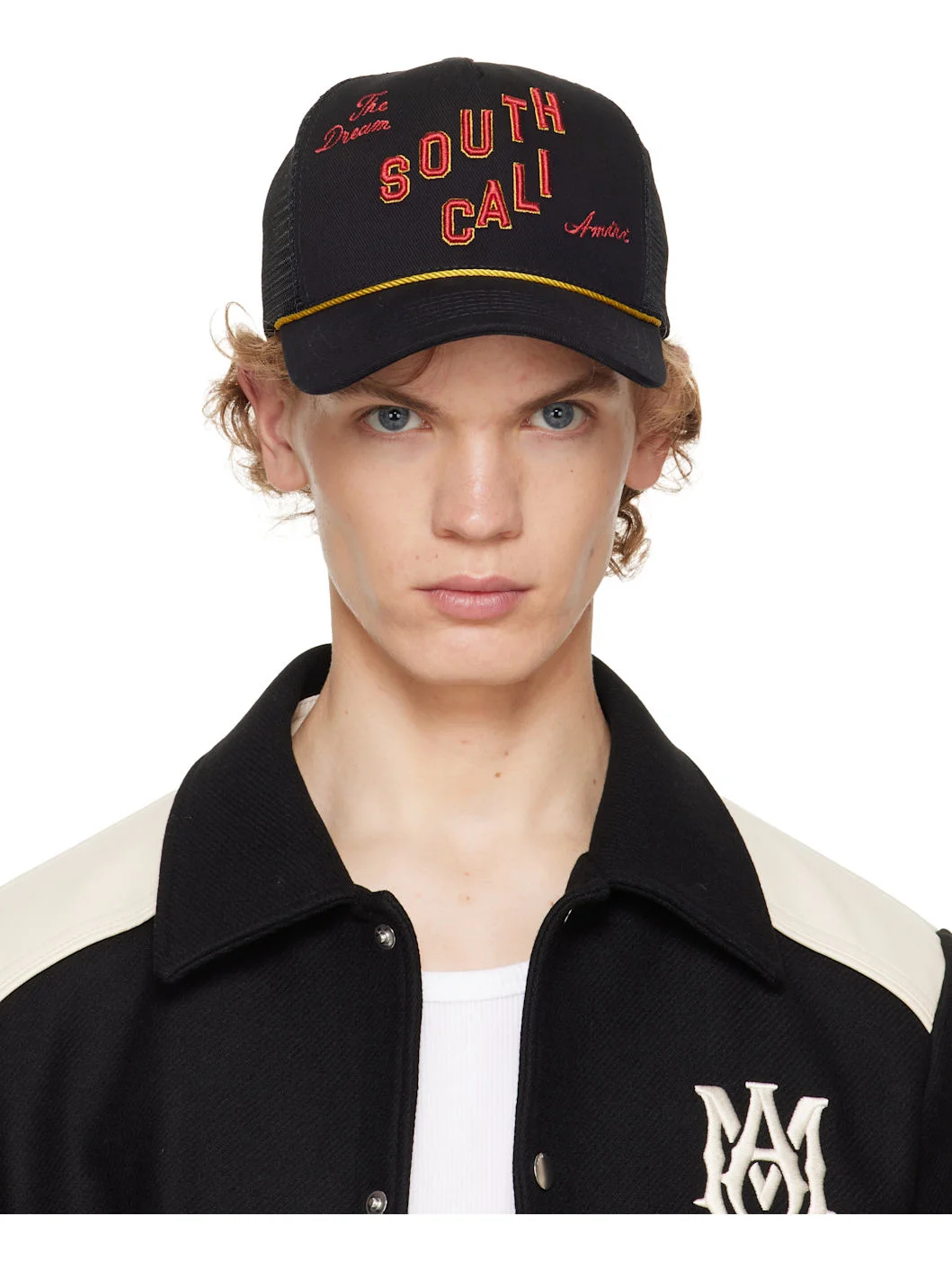 Black 'South Cali' Trucker Cap - 1