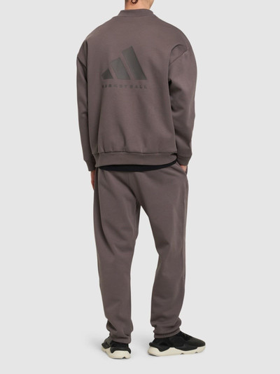 adidas Originals One Fleece Basketball sweatshirt outlook