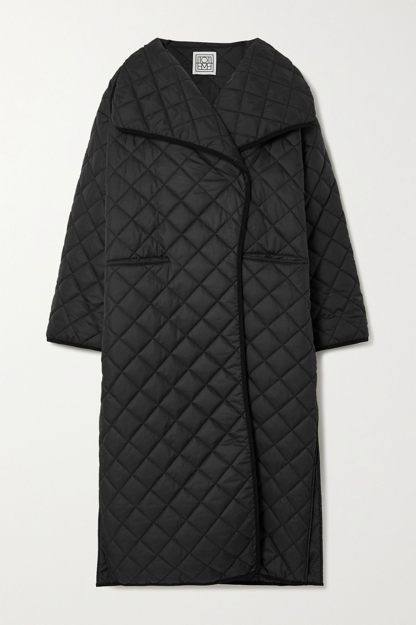 Annecy oversized quilted padded shell coat  - 1