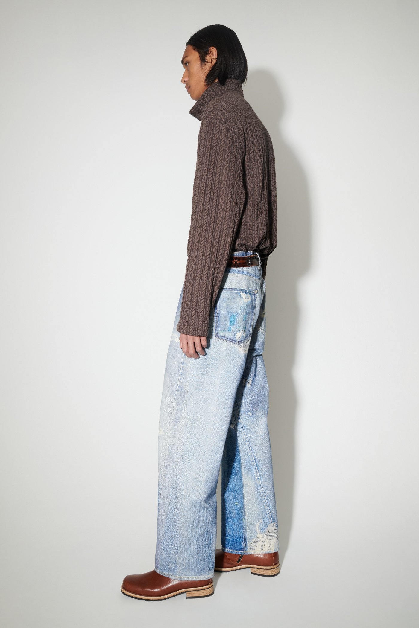 OUR LEGACY THIRD CUT DIGITAL 約し DENIM PRINT