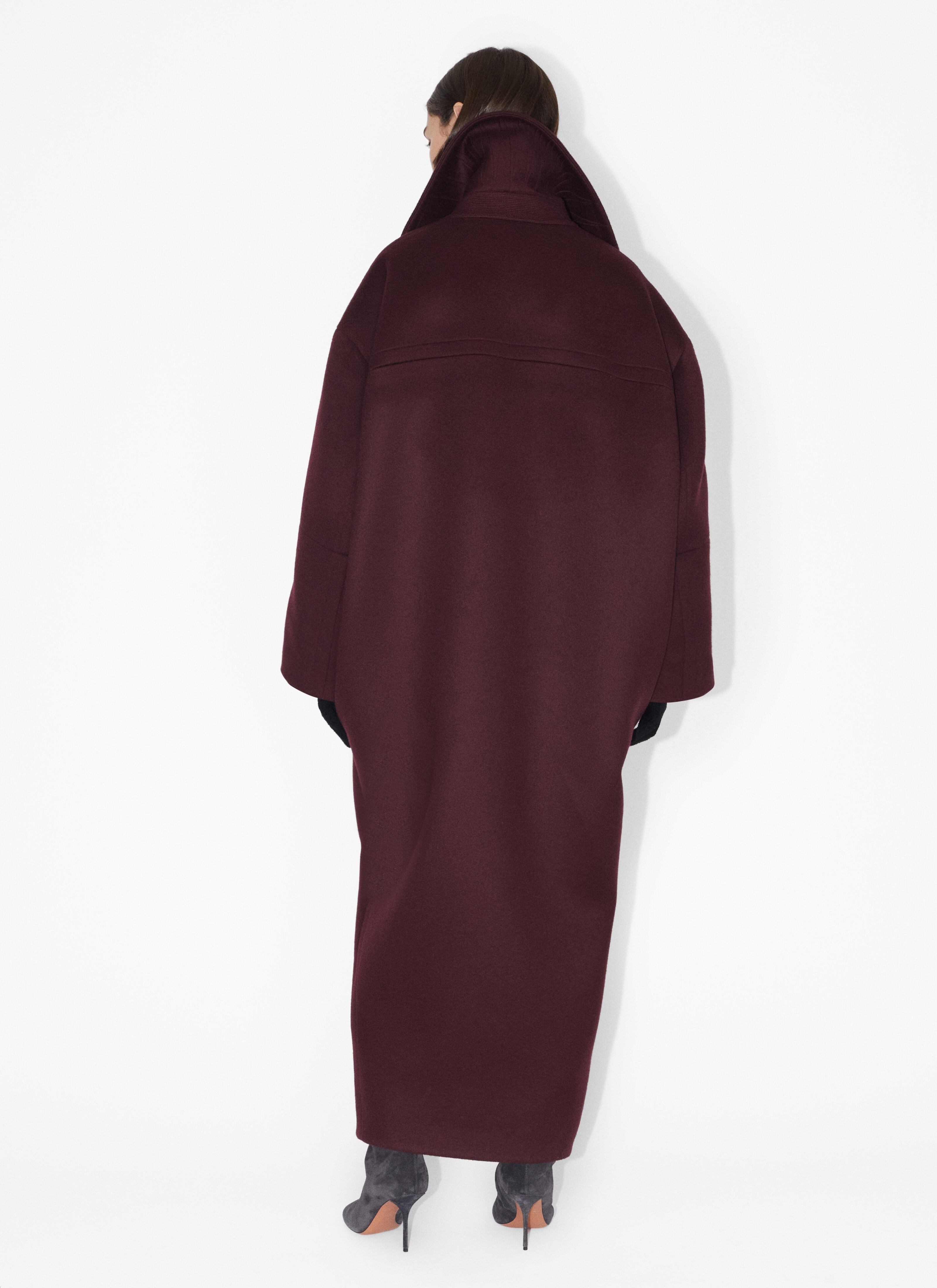 MAXI WOOLLEN COAT - 3