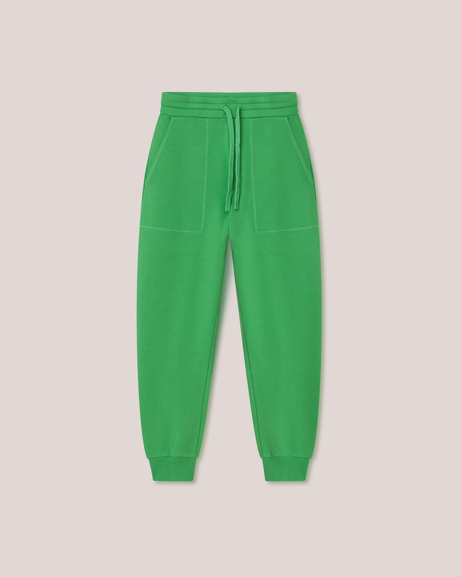 SHAY - Logo sweatpants - Green - 1
