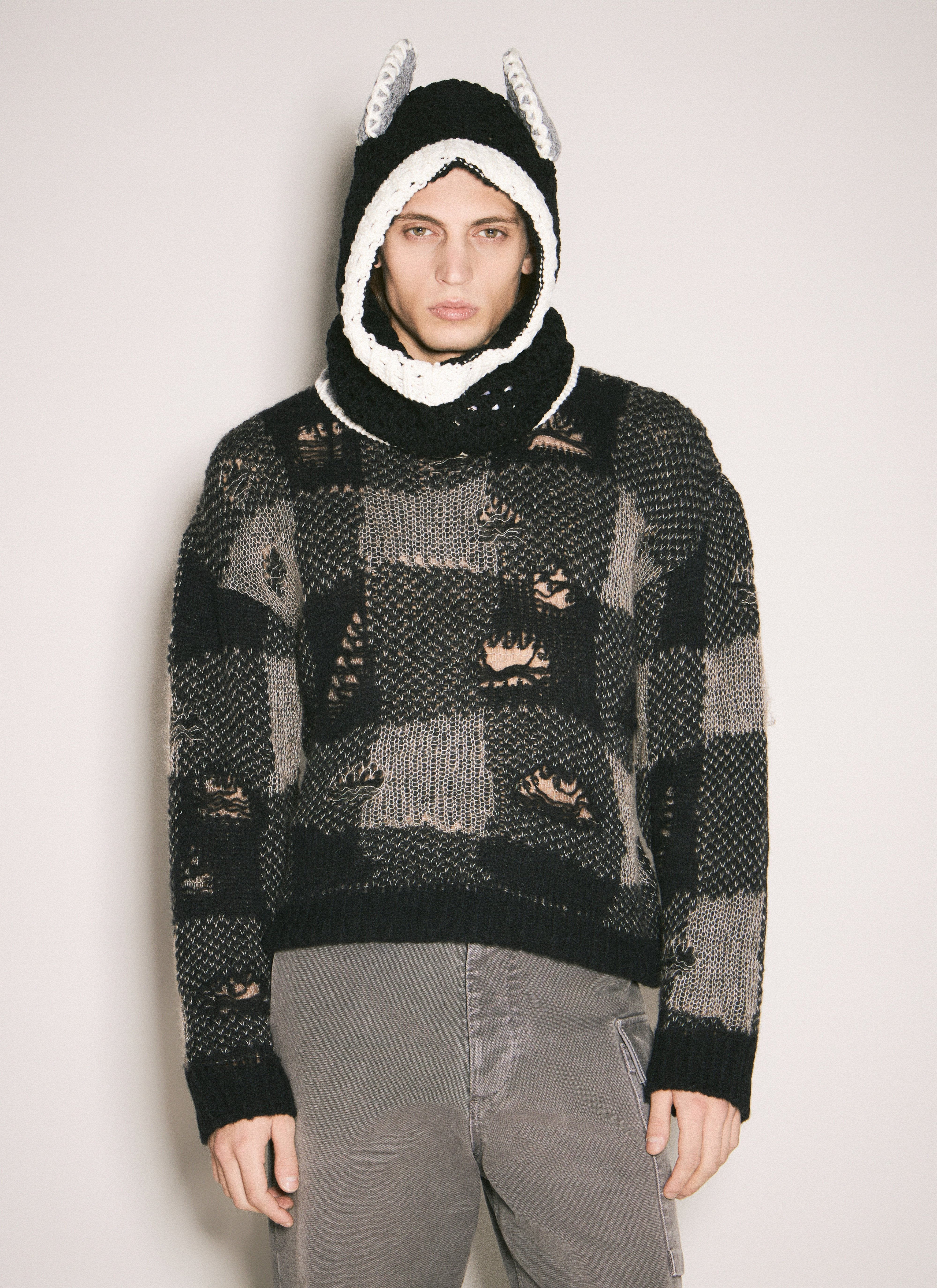 Marni Men Donkey Puppet Balaclava - 2
